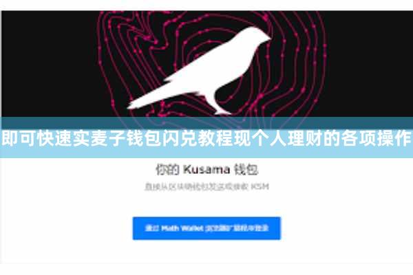即可快速实麦子钱包闪兑教程现个人理财的各项操作