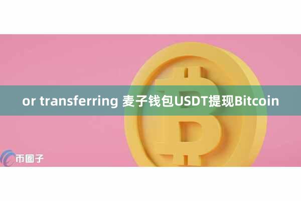 or transferring 麦子钱包USDT提现Bitcoin
