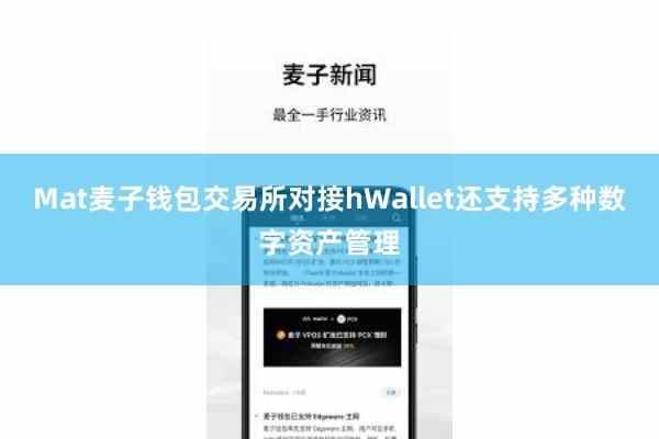 Mat麦子钱包交易所对接hWallet还支持多种数字资产管理